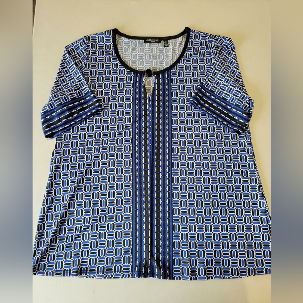 Like new Notations blouse size 1x